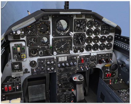 Front Cockpit - In Flight